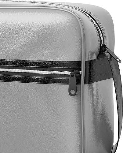 Miniatura 5 de VViViD Tela de vinilo marina plateada resistente a la intemperie con acabado de piel sintética (50 pies x 54 pulgadas)