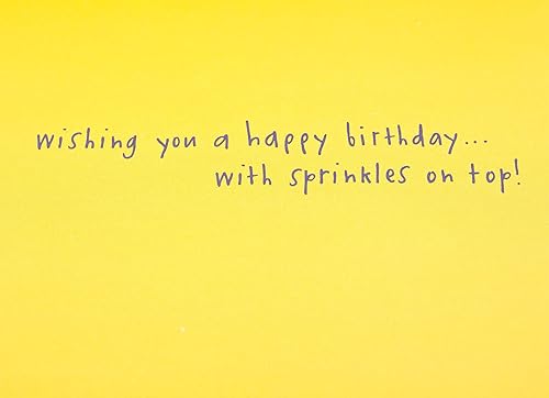 Miniatura 5 de Hallmark tarjeta de felicitación para cumpleaños, Happy Sprinkles