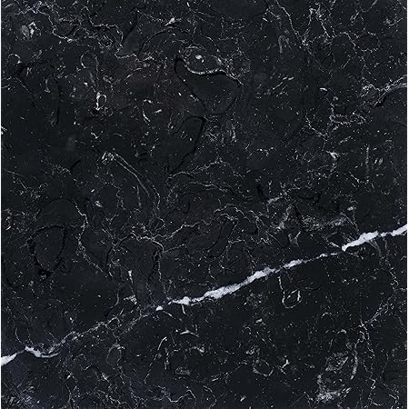 Amazon スペインの天然大理石 ネロマルキーナ 本磨き 30cmｘ30cmｘ1cm 2 7 石材