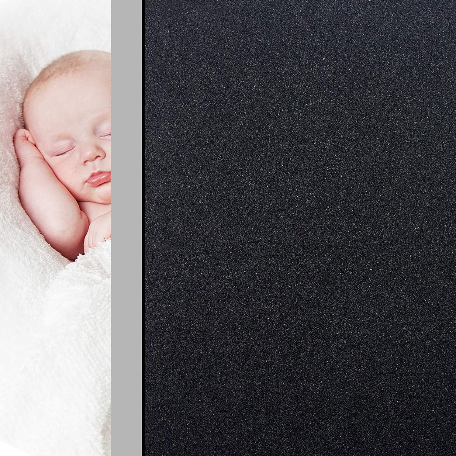SIA VENDORS 100% Blackout Privacy Window Film Room Darkening Opaque Window Tint Light Blocking Static Cling Glass Coverings Removable, Daytime Sleep Baby Naps (23 X 120 Inch, Blackout) (B09ZHKPYH5) Amazon Price History, Amazon Price Tracker