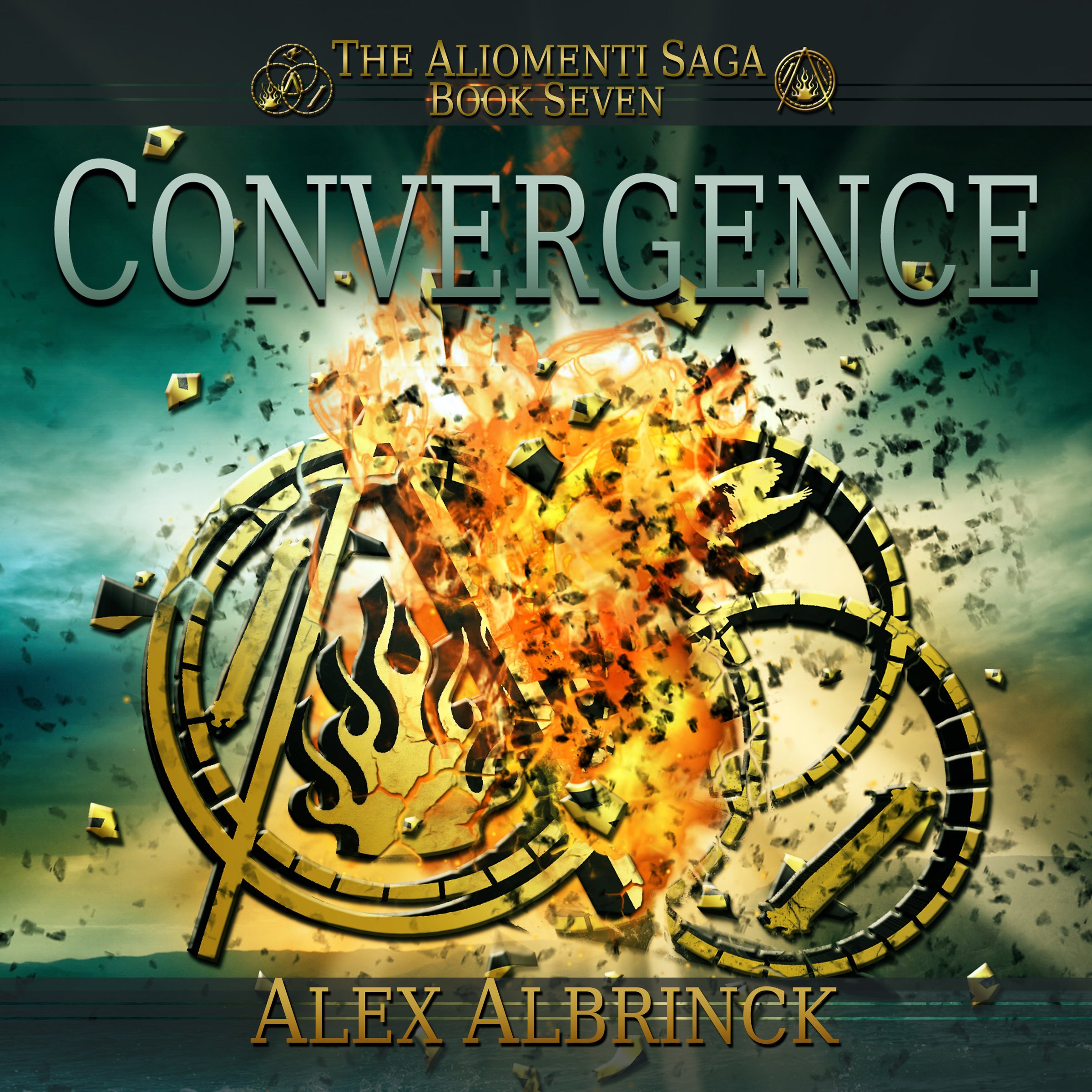Cover art for Convergence: Aliomenti Saga Series, Book 7