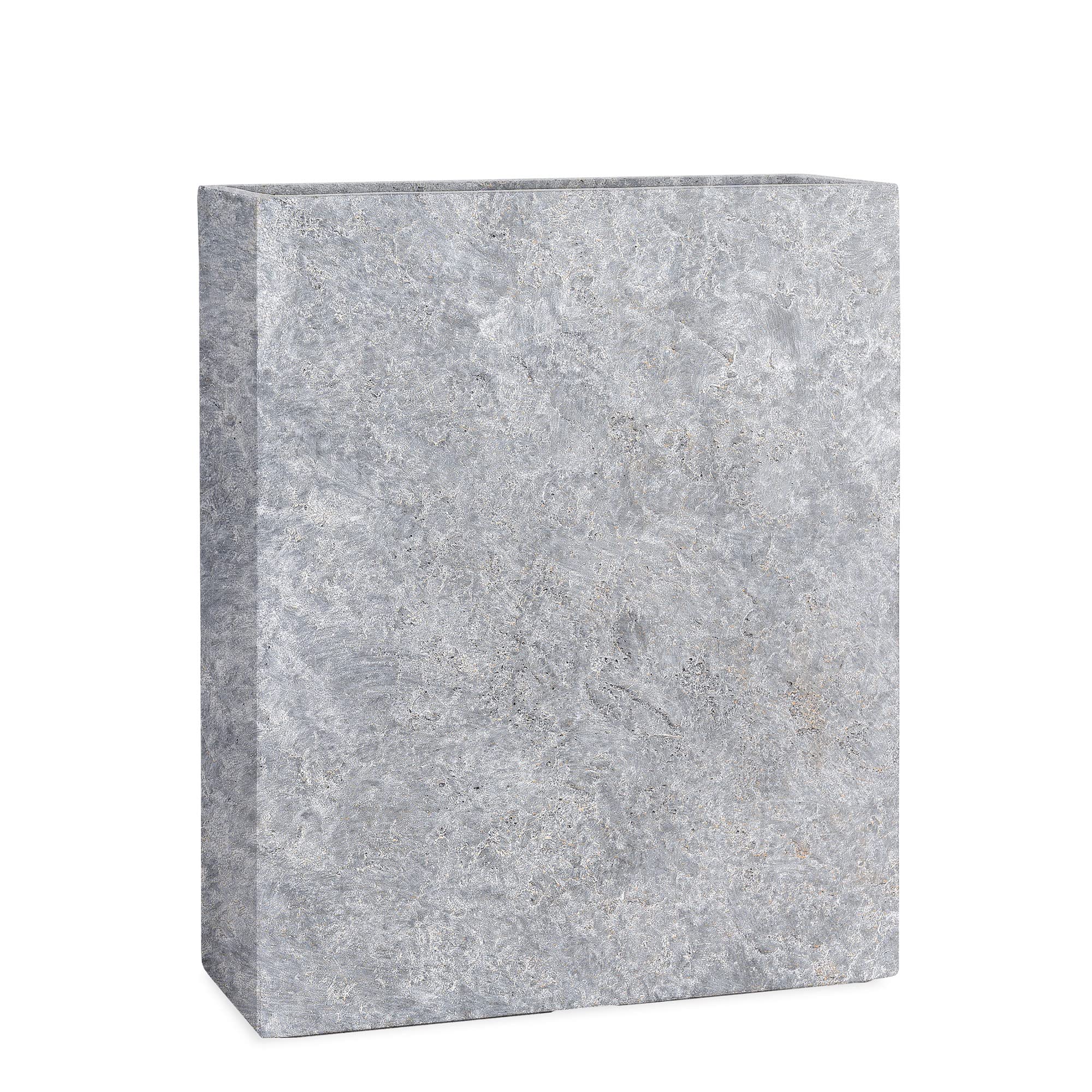Pflanzwerk® Pflanzkübel Divider Lava Hellgrau 72x60x25cm Blumentopf *Frostbeständige Blumenkübel* *UV-Schutz* *Premium Pflanzenkübel Qualität*
