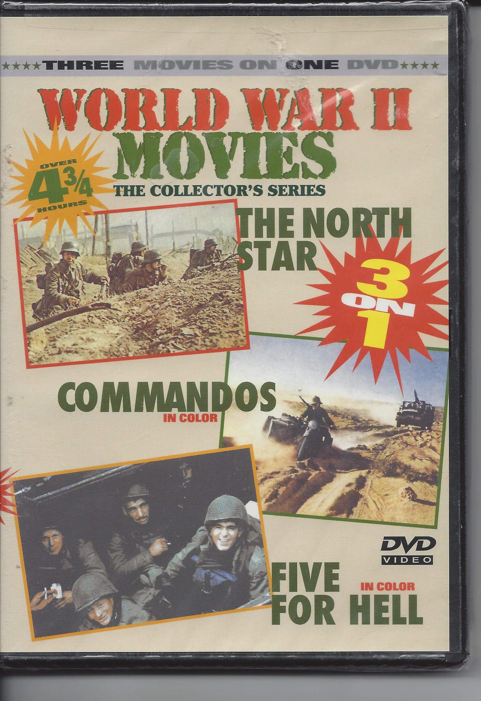 Buy World War II Movies The Collector's Series 3 on 1 The North Star ...