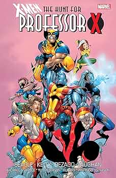 アメコミ・英語　X-MEN:THE HUNT FOR PROFESSOR X Amazon.com: X-Men: The Hunt for Professor X eBook : Seagle