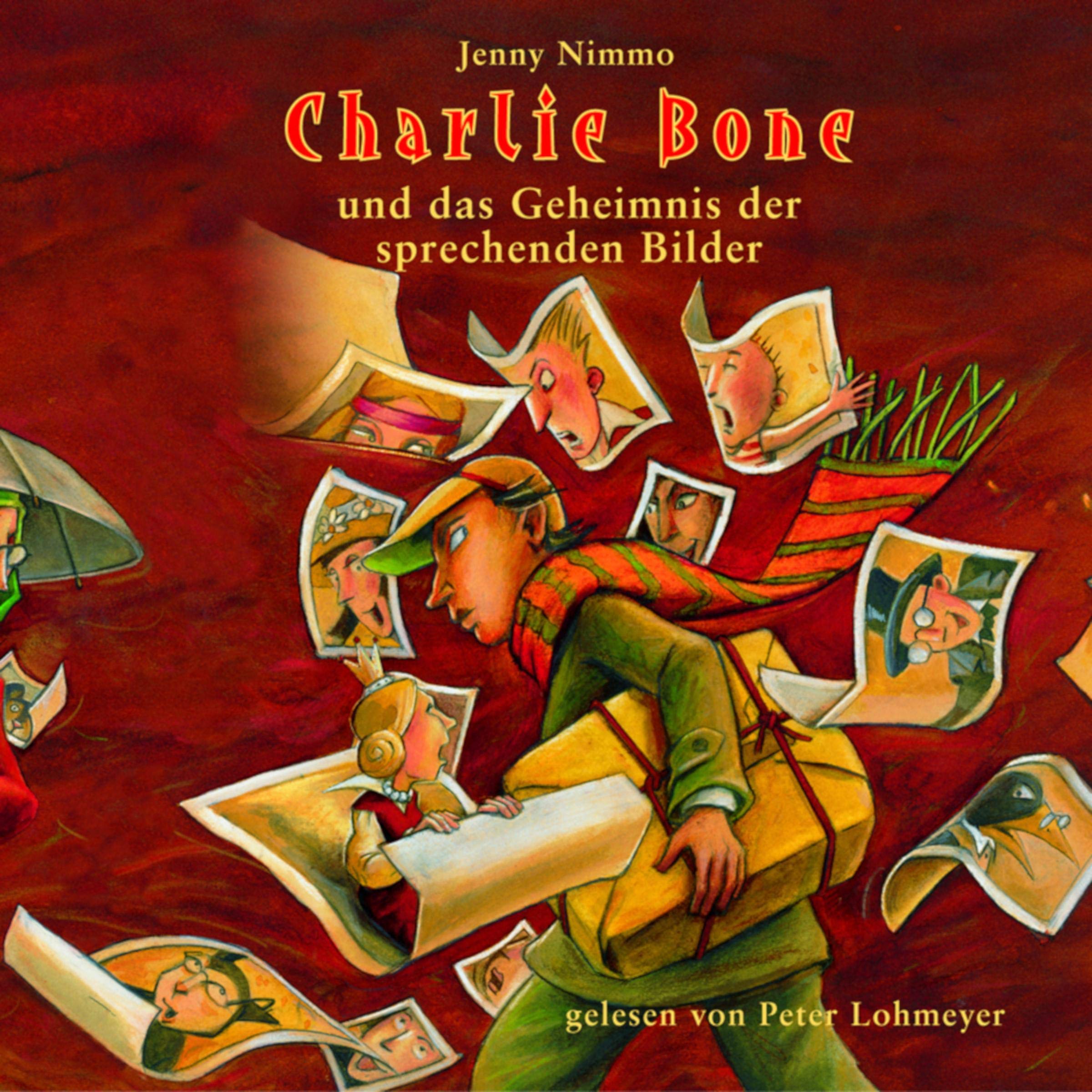 Cover art for Charlie Bone und das Geheimnis der sprechenden Bilder