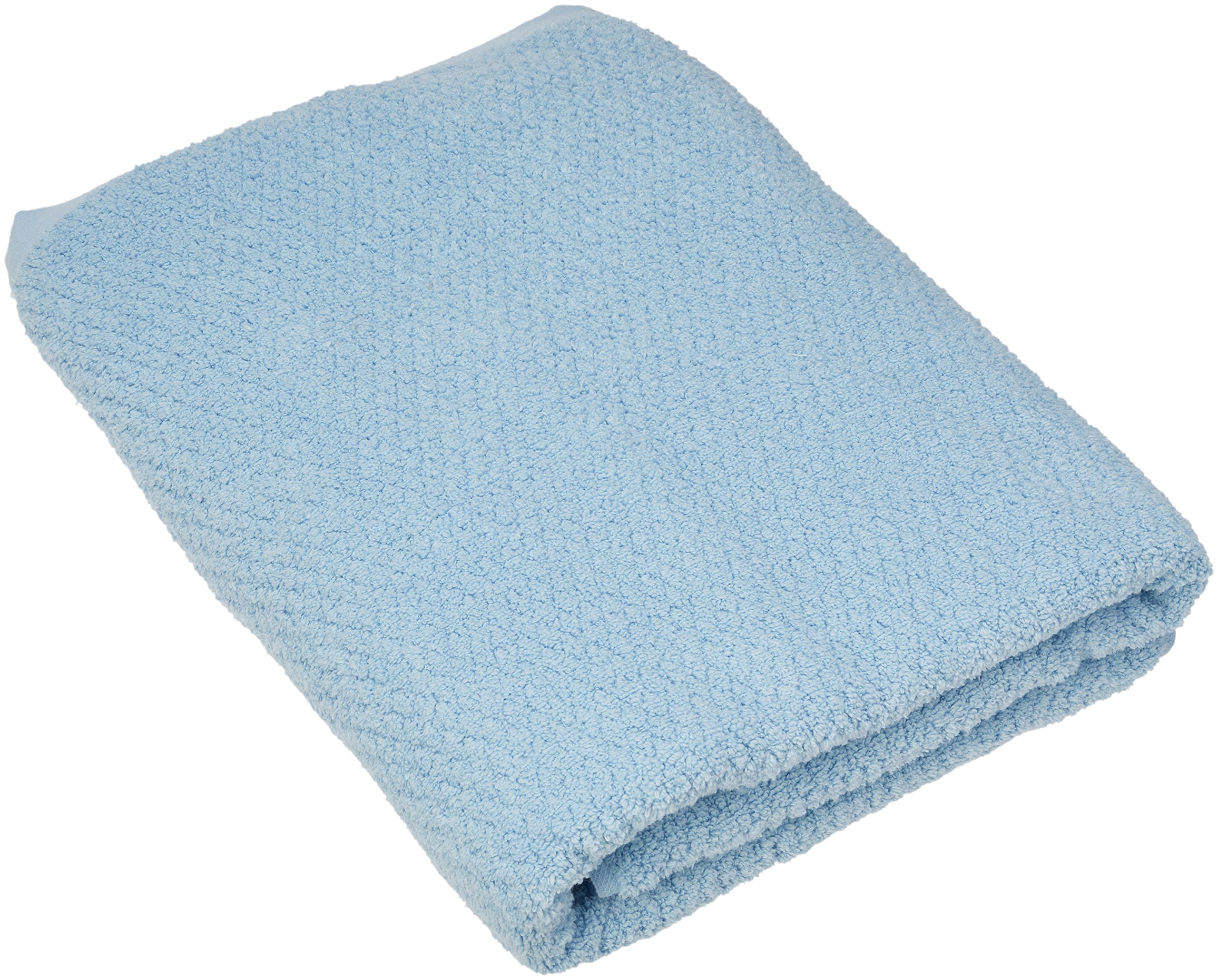 Everplush Diamond Jacquard Bath Sheet in Aquamarine