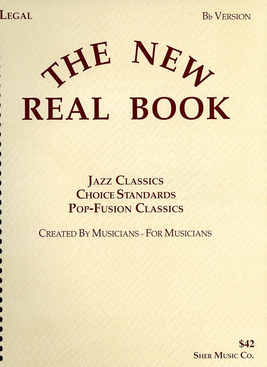 The New Real Book, Vol. 1, Bb Version by Sher, Chuck