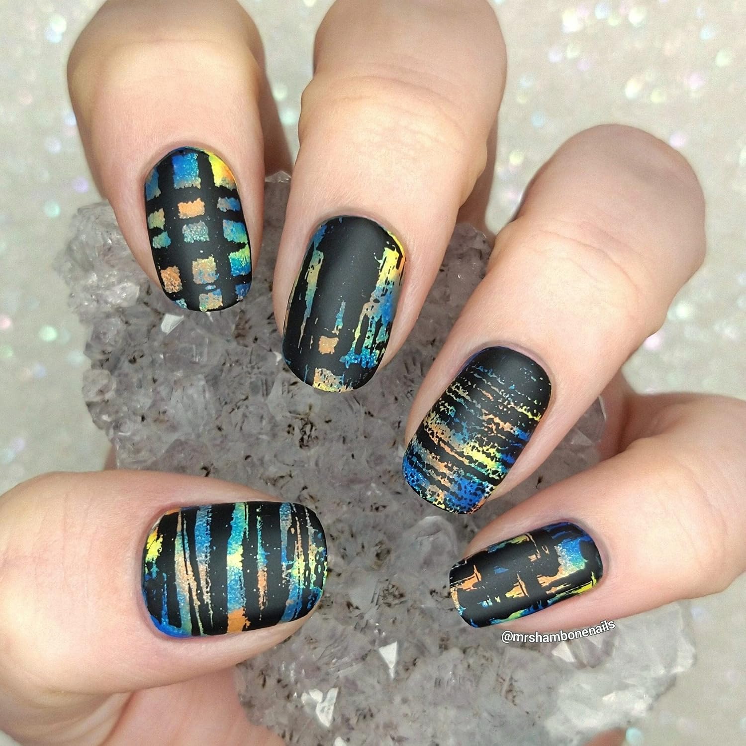Maniology Brushwork Nail Stamping Starter Kit | Creative & Artistic Nail Art Brushstroke Patterns & DIY Manicures – Includes Stamping Plate, Polish, Top Coat, Stamper & Scraper Card