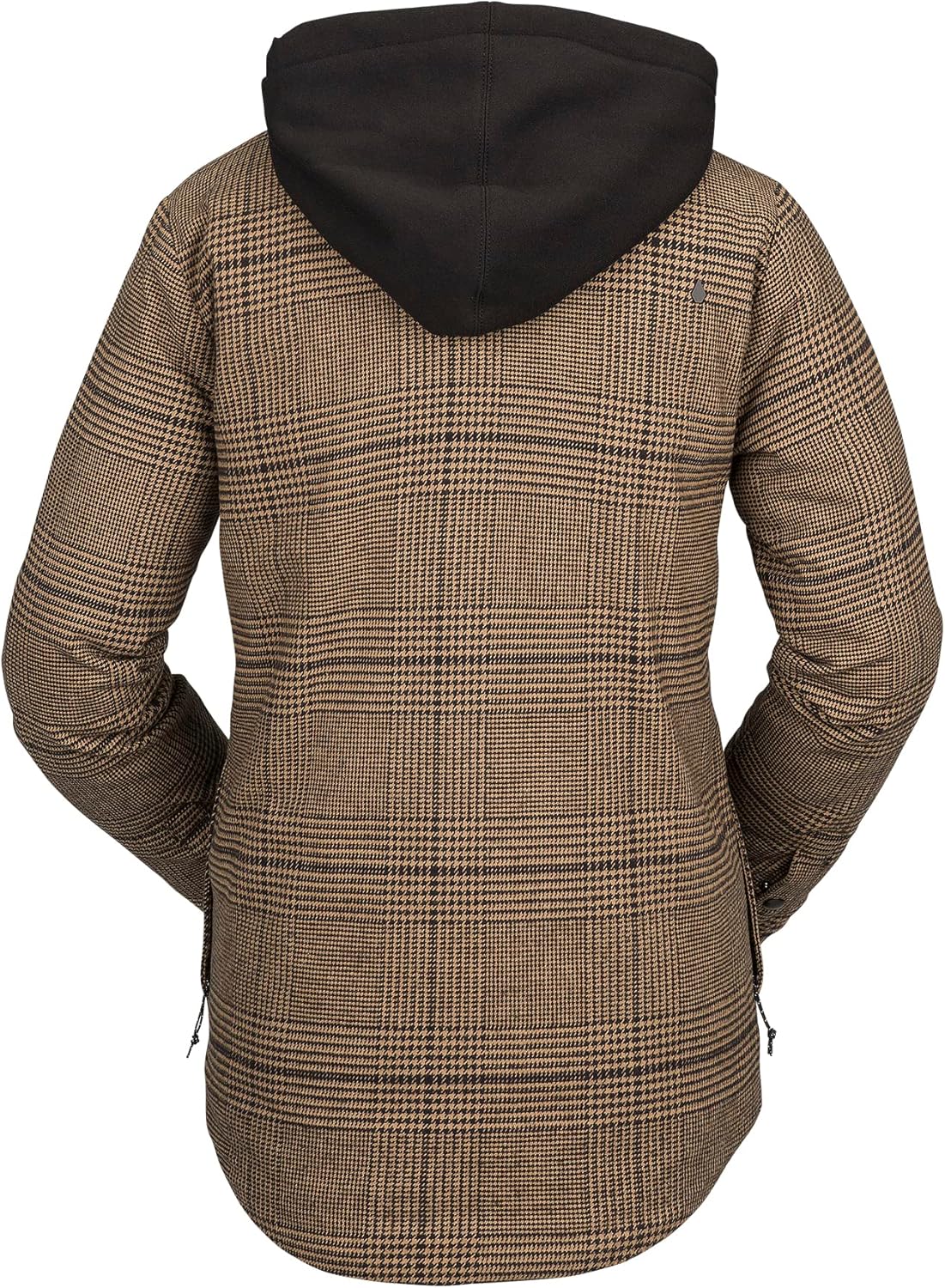 Vista 2 de Volcom Chaqueta de franela de snowboard y esquí de invierno con capucha para mujer