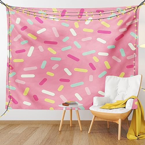 Miniatura 58 de Ambesonne Tapiz de naturaleza, silueta de oso salvaje en el bosque de la selva en la noche oscura, ilustración para colgar en la pared para Verde