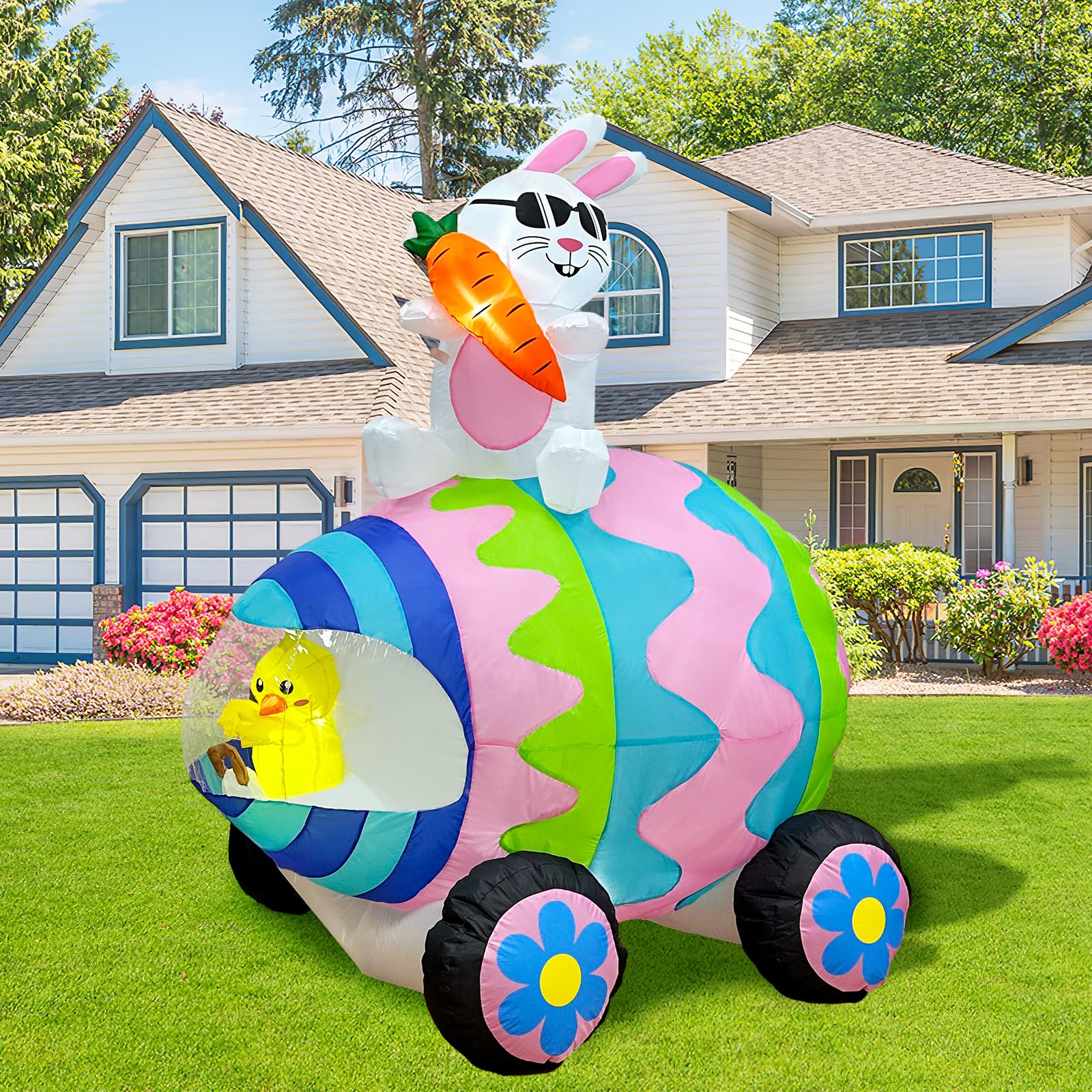 GUDELAK Easter Inflatable