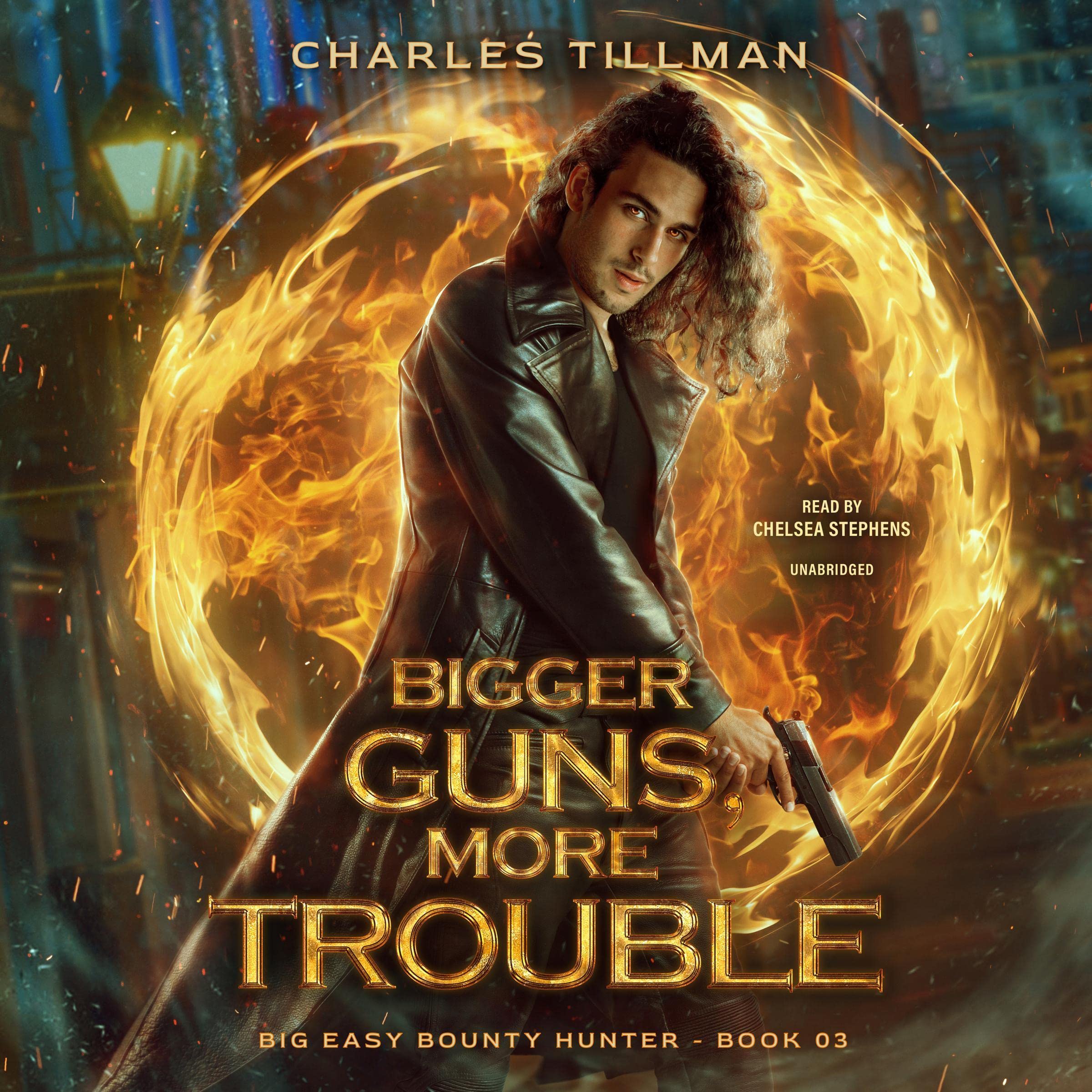 Cover art for Bigger Guns, More Trouble