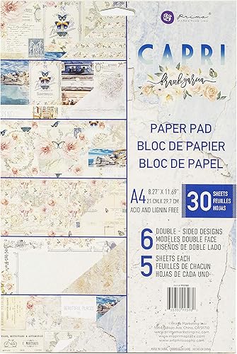 PRIMA MARKETING INC PAPEL CAPRI A4 PAD, US:talla única