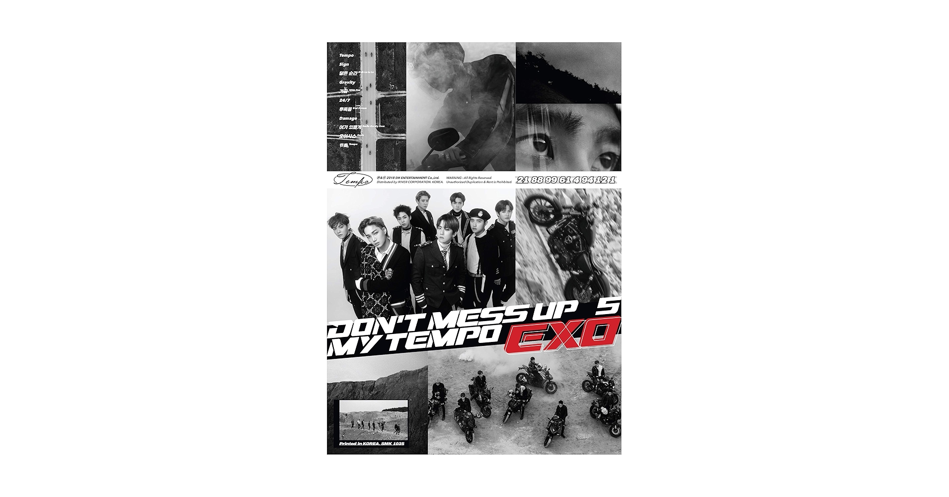 EXO - Don't Mess Up My Tempo (Photo Card) - Amazon.com Music