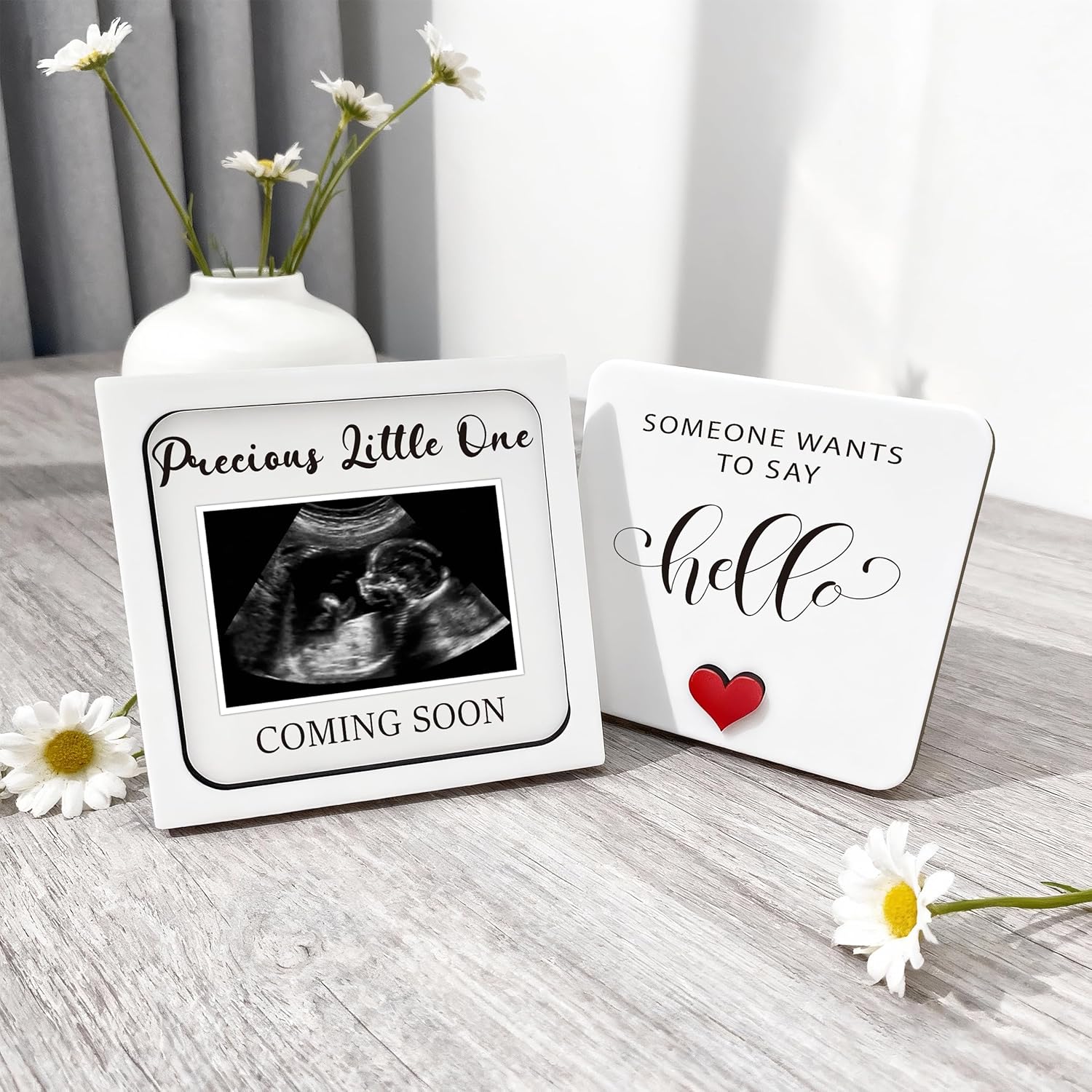 Pregnancy Announcement for Grandma Grandparents, Ultrasound Picture Frames Surprise Box, Baby Announcement Gifts, Pregnancy Announcement Sign, Pregnancy Reveal to Husband, Friends, Auntie, Uncle - Image 7