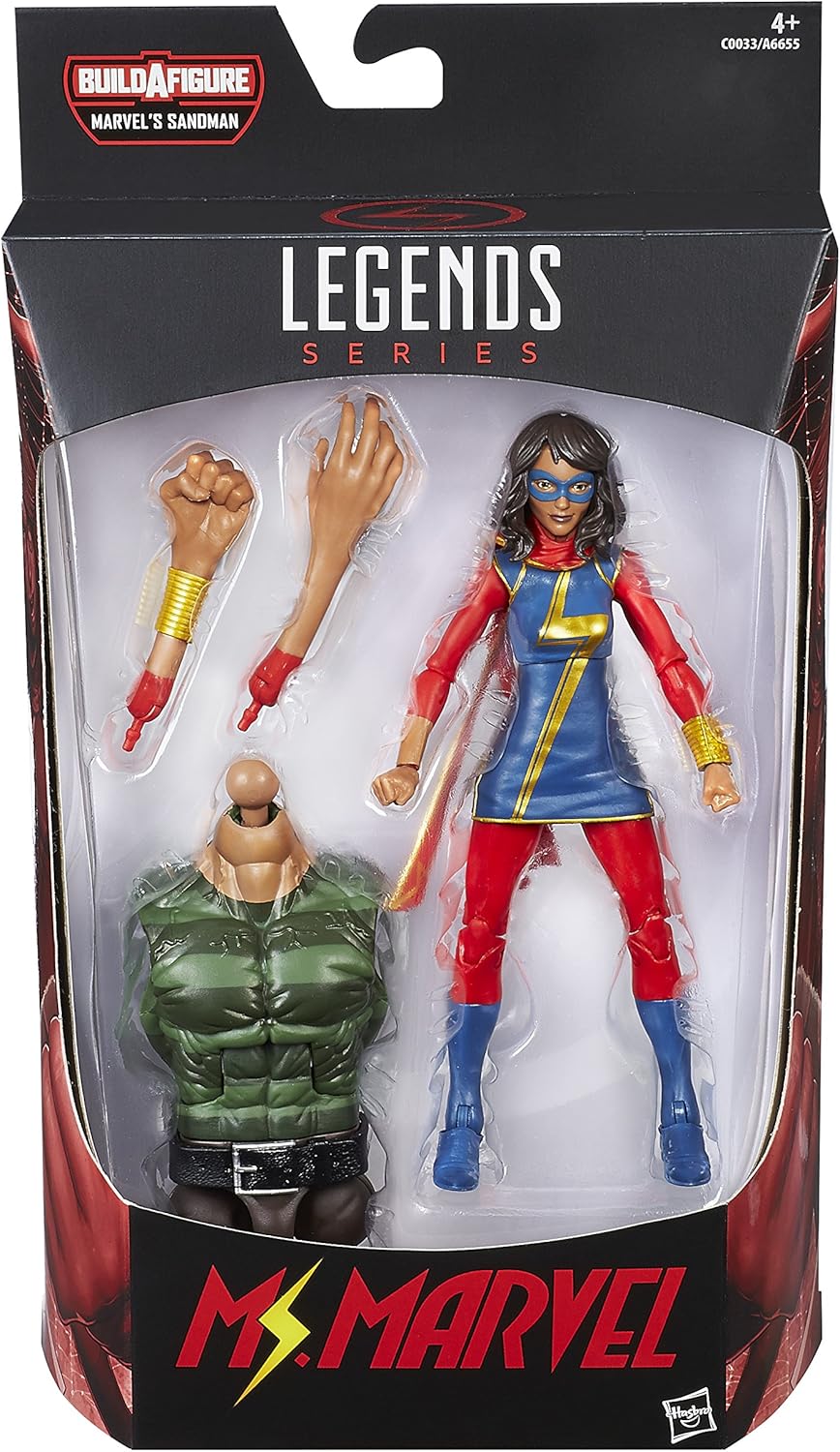 SPIDER-MAN C0033EL20 6-Inch Legends Series Ms. Marvel Figure