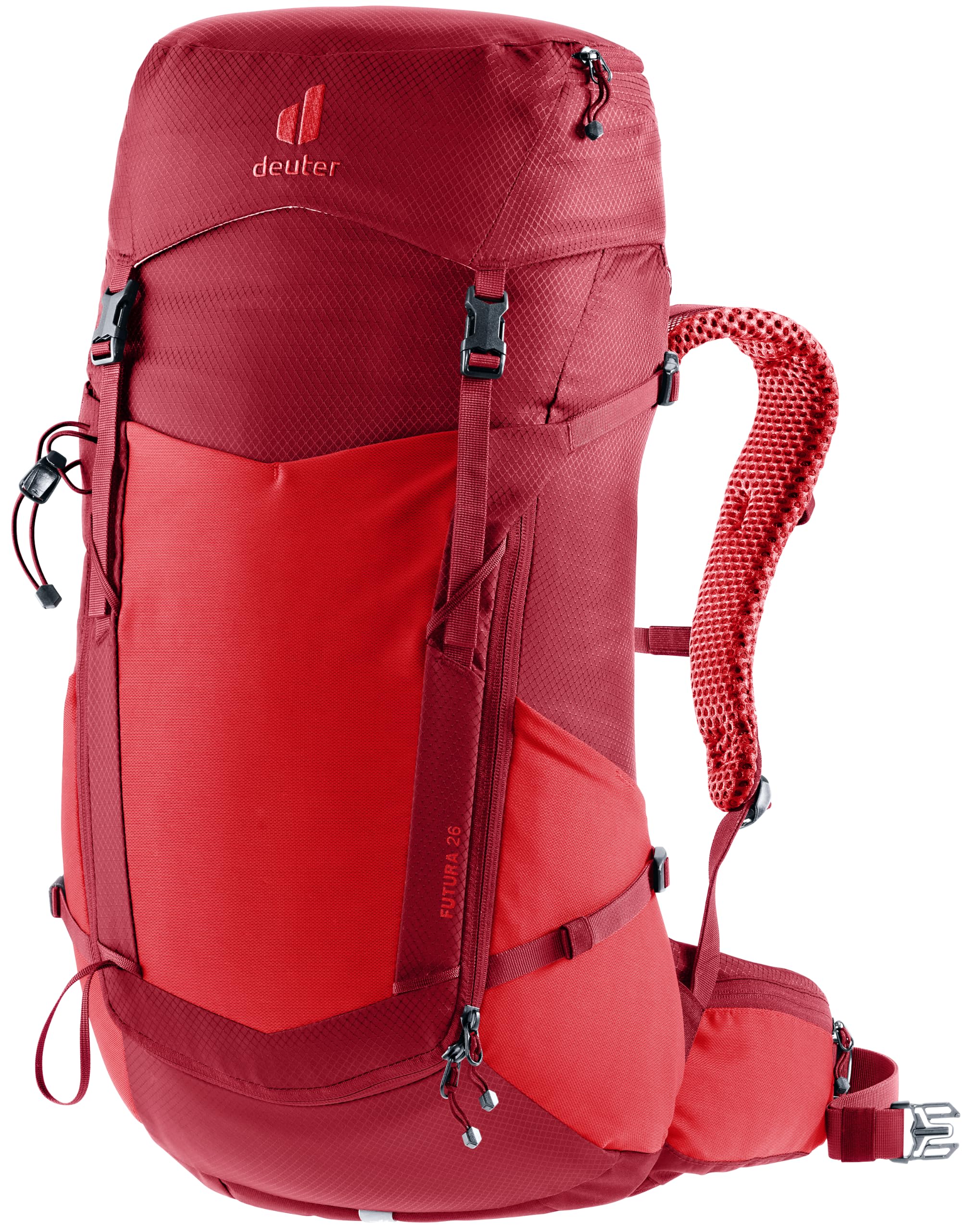 Deuter Futura 26 Mochila de senderismo con espalda de malla y funda para la lluvia