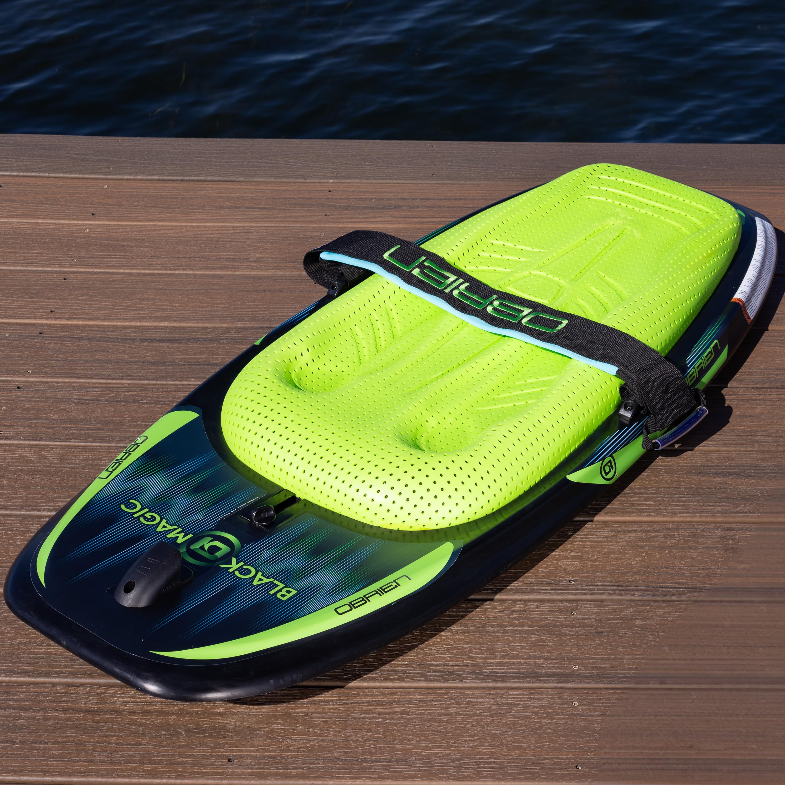 Amazon.com : O'Brien Black Magic Towable Kneeboard for Boating
