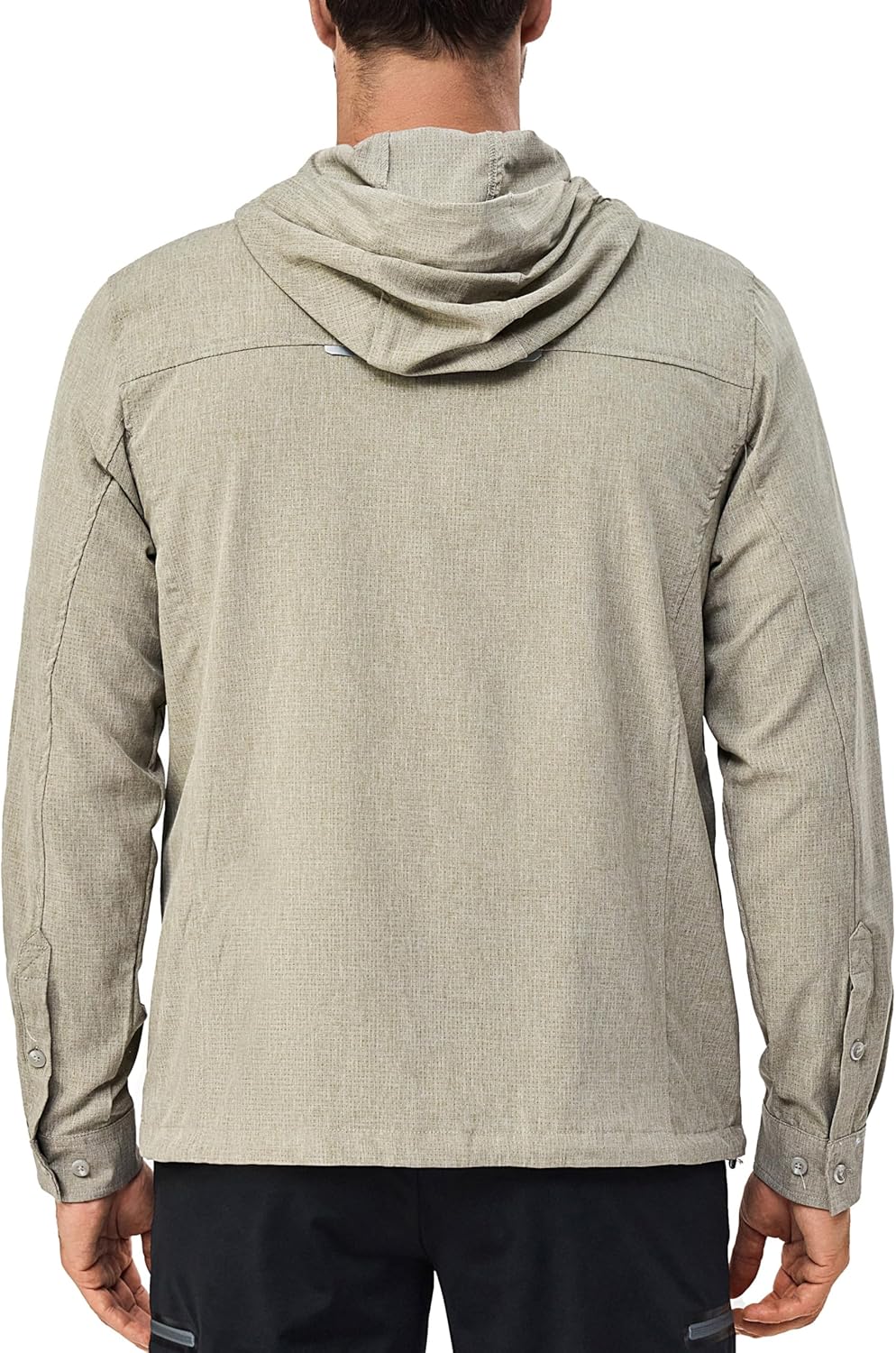 Little Donkey Andy Men's UPF 50+ Sun Protection Jacket Full Zip Lightweight Hoodie Summer Shirts for Hiking Fishing Outdoor - Image 6