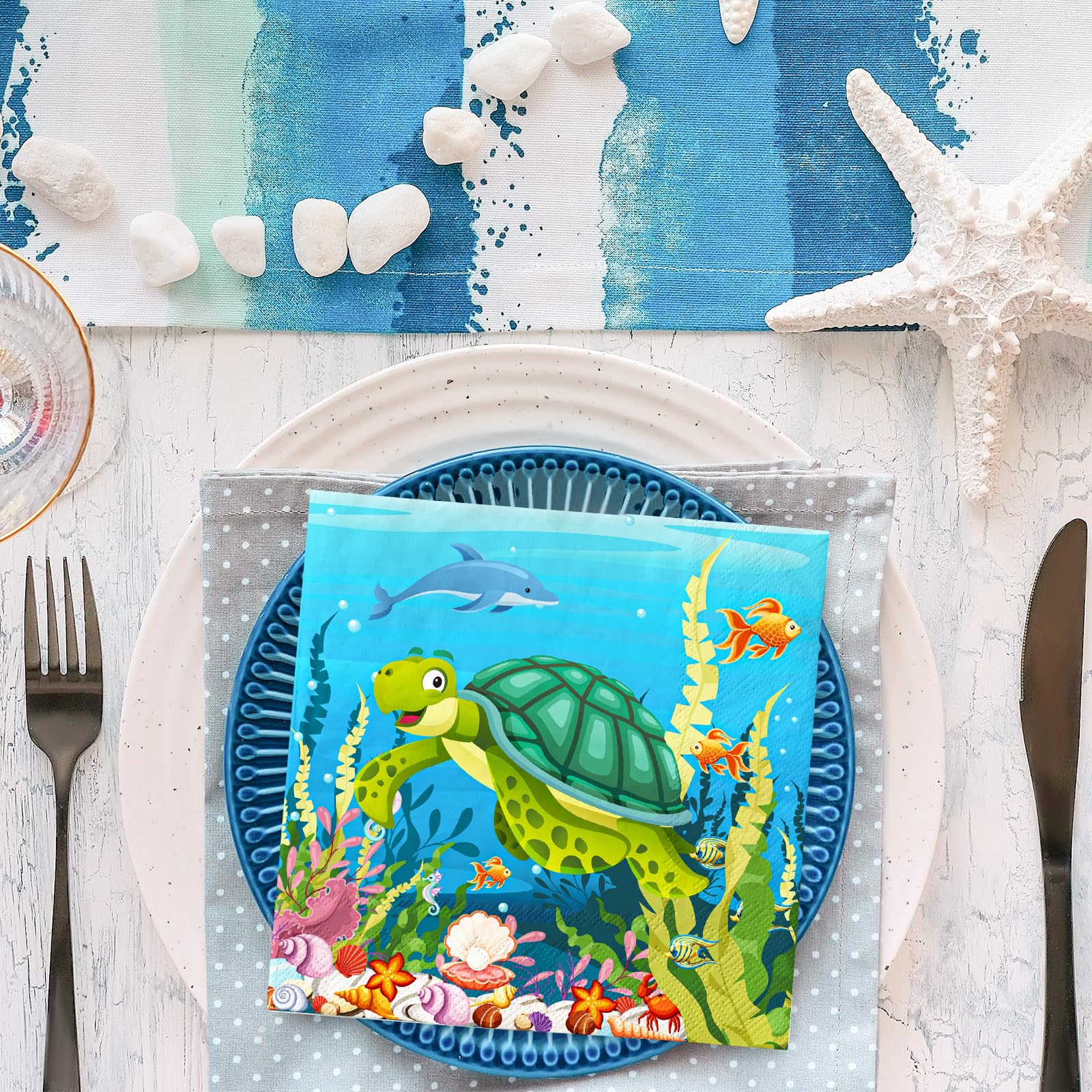 Waldtier-Servietten, 100 Stück, 16,5 X 16,5 Cm | Süße Tier-Motive Für Geburtstag, Party & Tischdeko