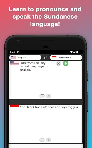 English to Sundanese Translator to Translate to for Free on Telephone and Tablet