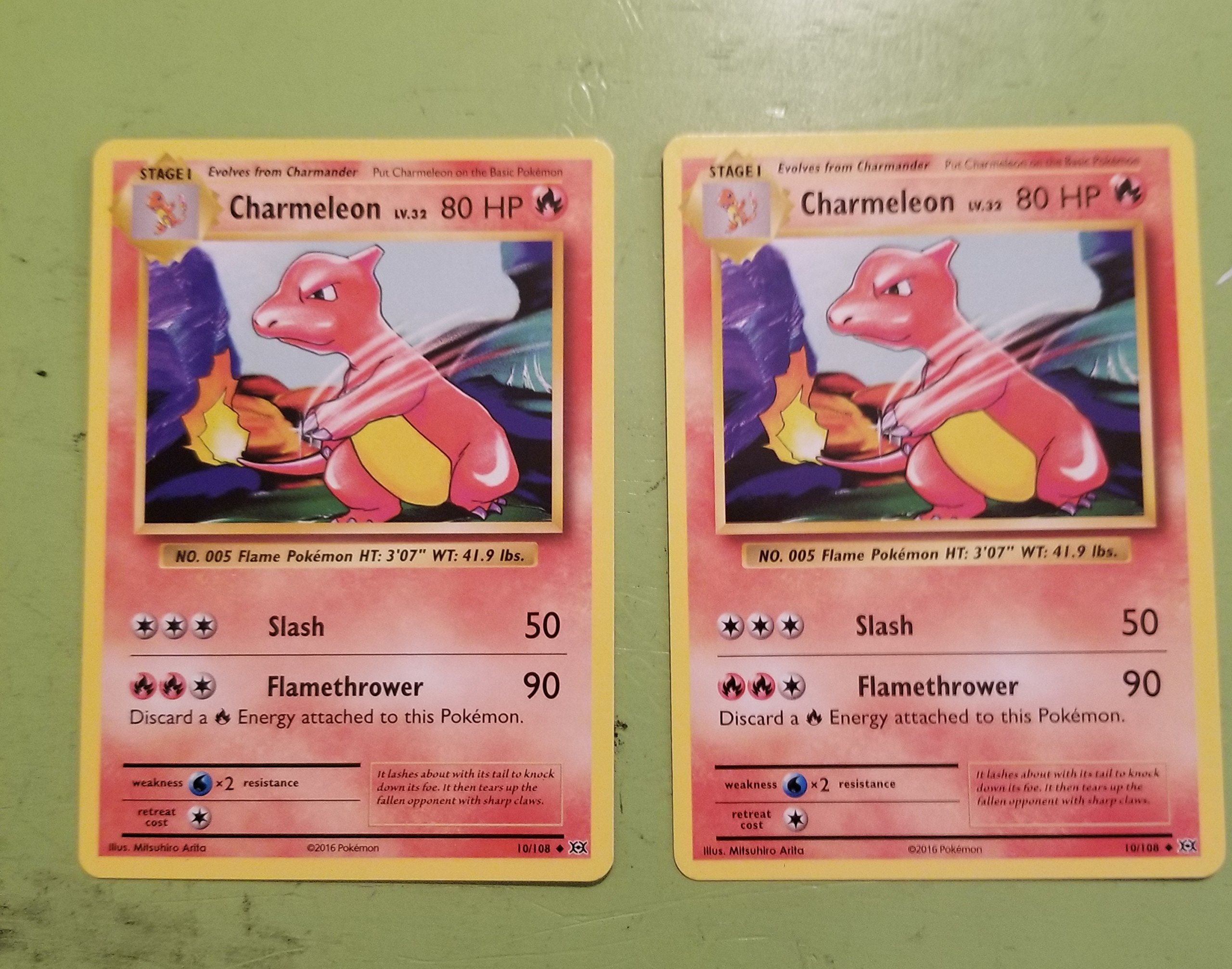 Pokemon Card Lot 002 Cards CHARMELEON Pokemon X & Y Evolutions (10/108) :  Amazon.in: Toys & Games