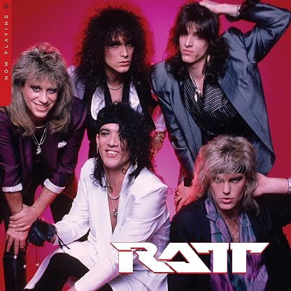 Now Playing por Ratt, capa do álbum