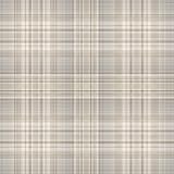 Check Plaid Wallpaper in Beige, Coffee & Grey