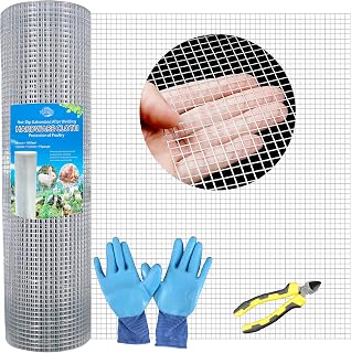 Hot-Dip Galvanized Hardware Cloth 1/2in 36x100ft 19G Chicken Wire