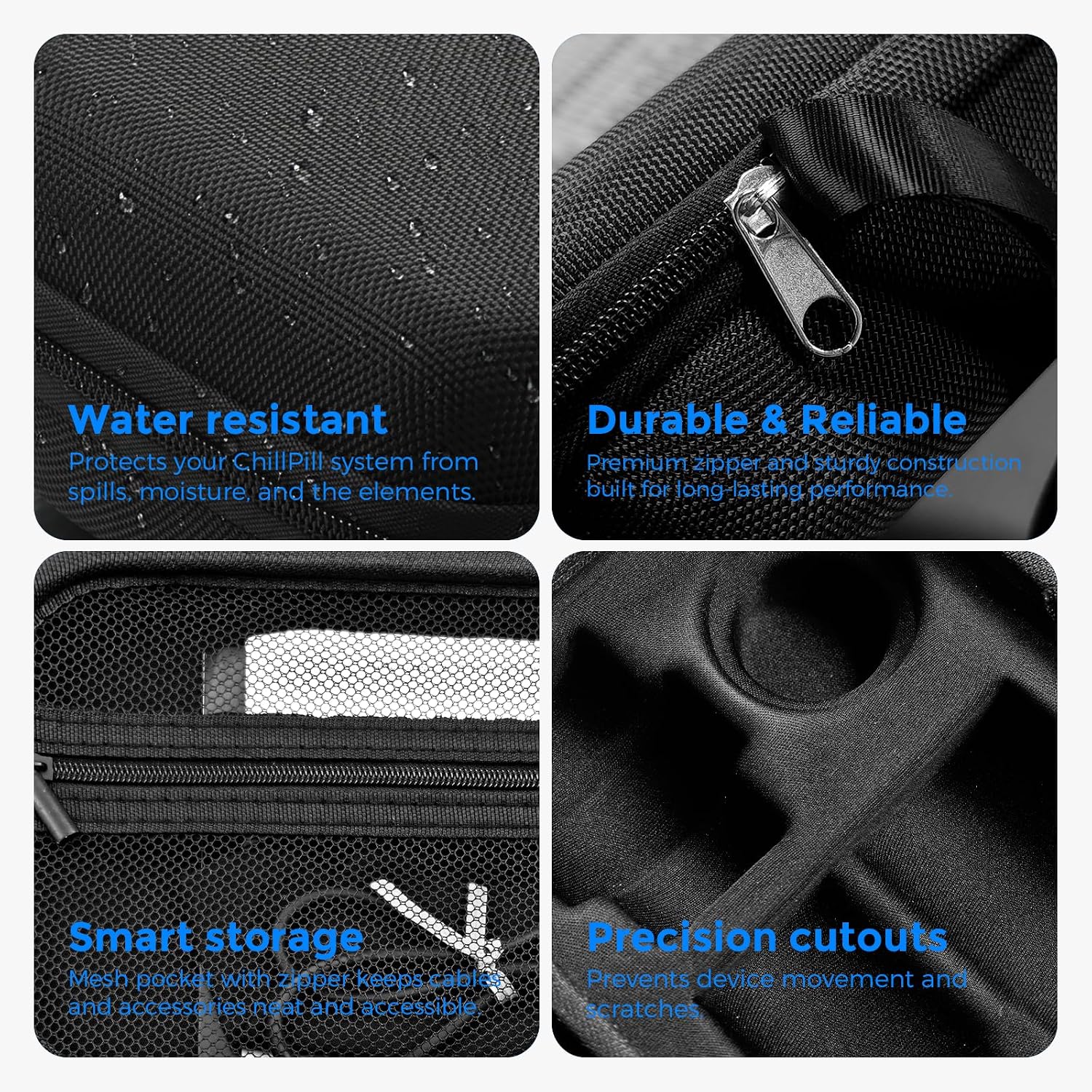 Hard Carrying Case Compatible with Shark Chill Pill Fan