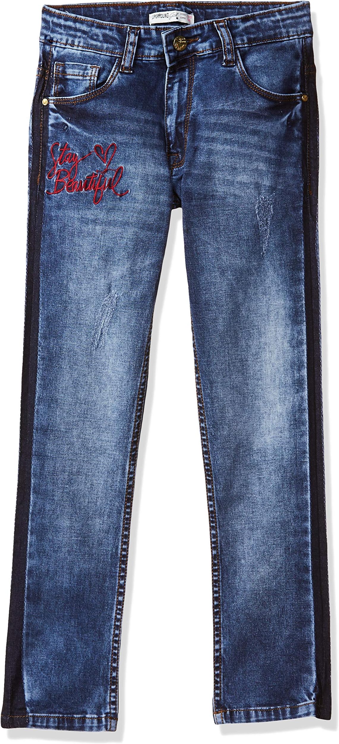 SUPERYOUNG Girl's Slim fit Jeans