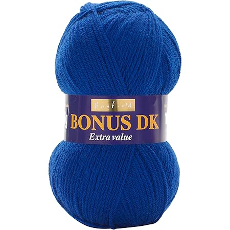 royal blue aran wool