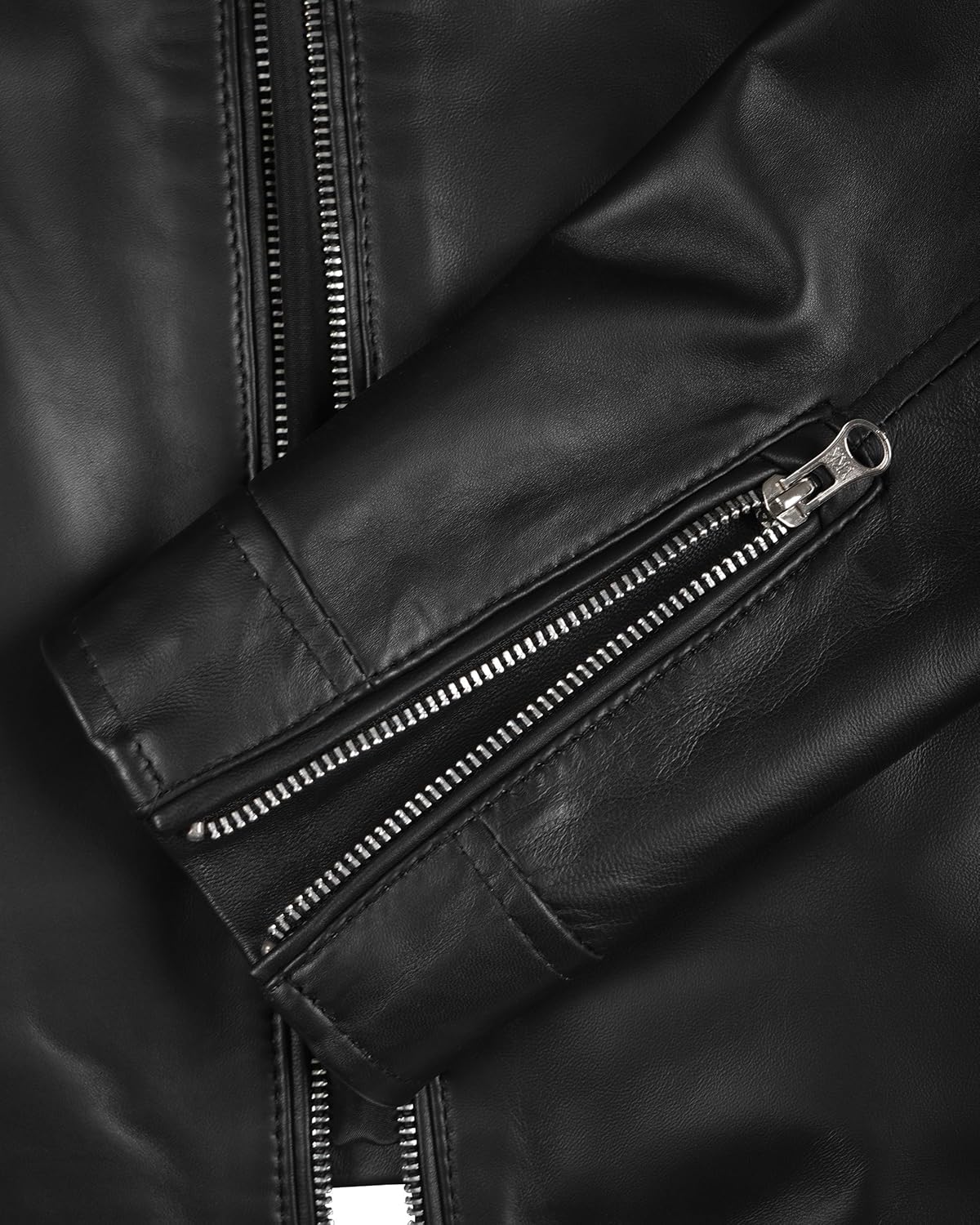 fjackets Leather Jacket Women - Cafe Racer Style Real Lambskin Leather Jackets For Womens - Stylish Jacket For All Seasons
