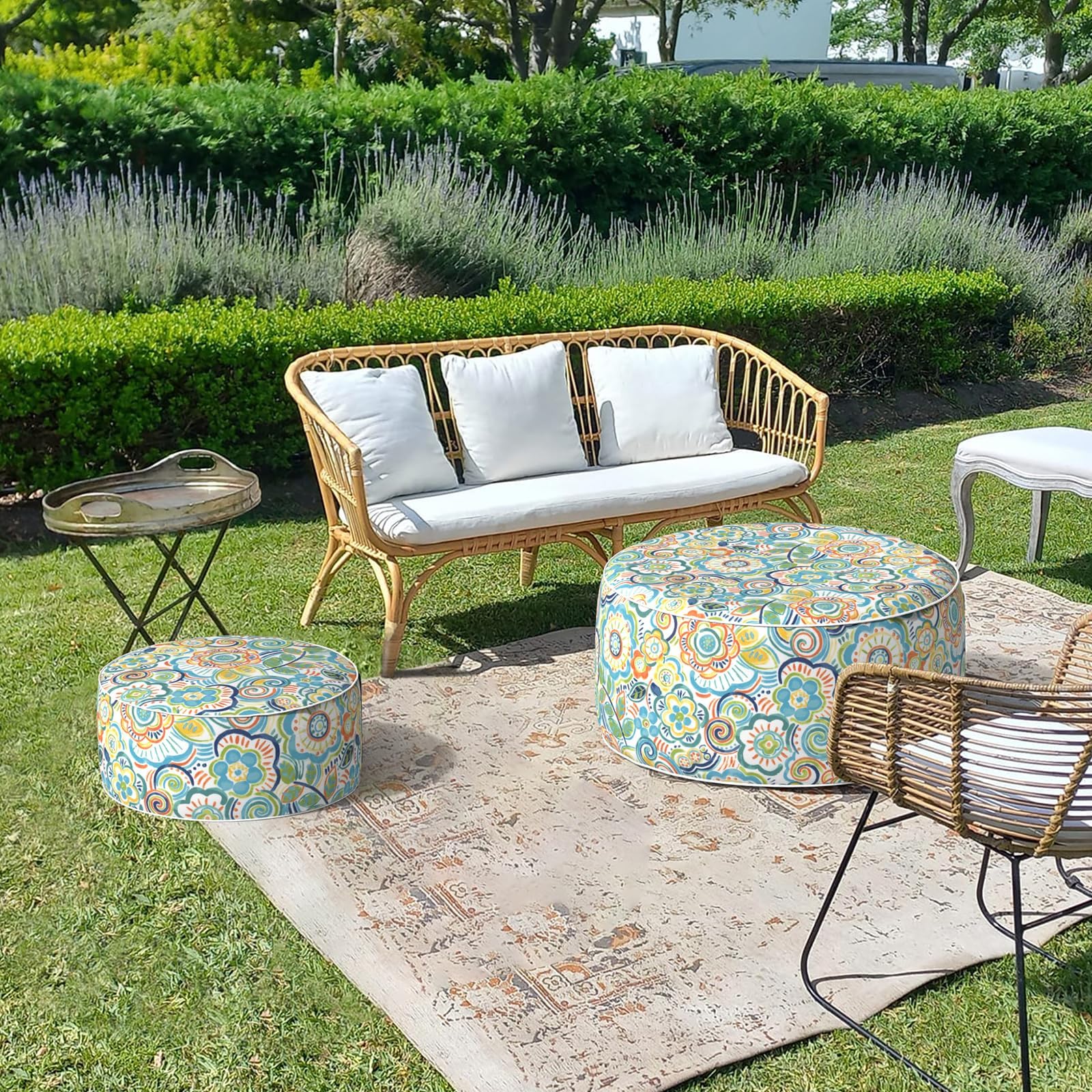 Vimini Salottini Da Esterno Amazon Cuscini Salotti Da Giardino In