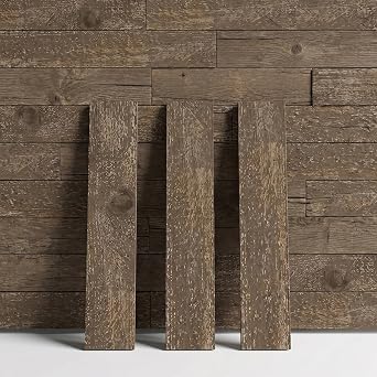 BARNWOODUSA Real Reclaimed Wood Planks, 3 sq ft Nail-Up Wood Wall Planks