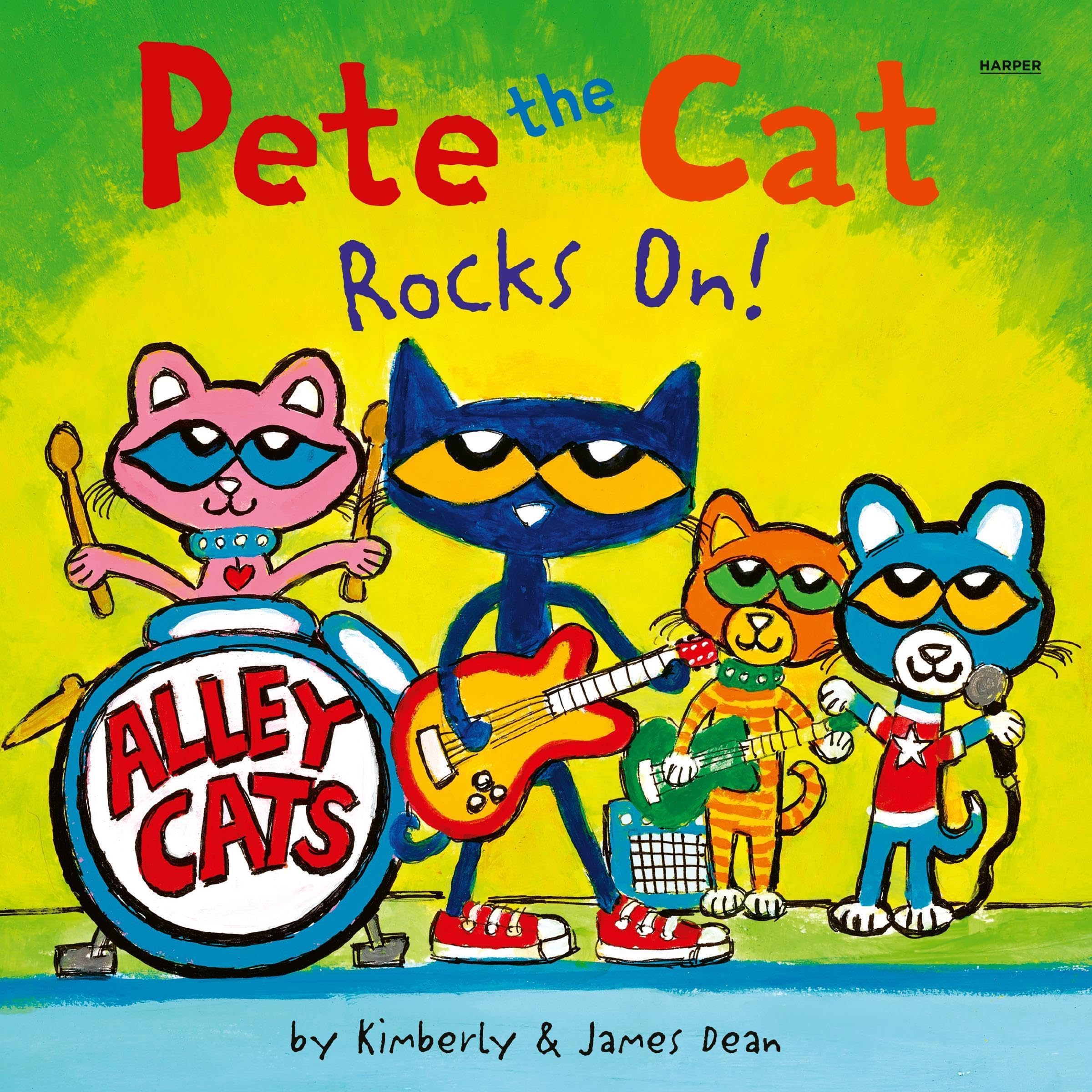 Cover art for Pete the Cat Rocks On!