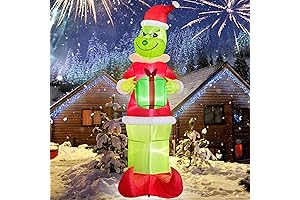 Funny Santa Inflatable Christmas Yard Decoration