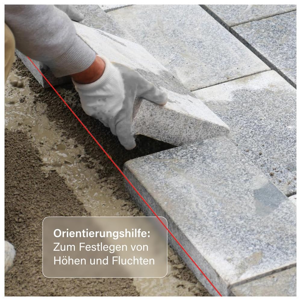 Dönges Schnureisen 10 Stück Ø 16mm x 800mm I Schnurpfahl für Garten- und Landschaftsbau I gefertigt aus europäischem Stahl | verwendbar als Bodenanker für Mauerschnüre