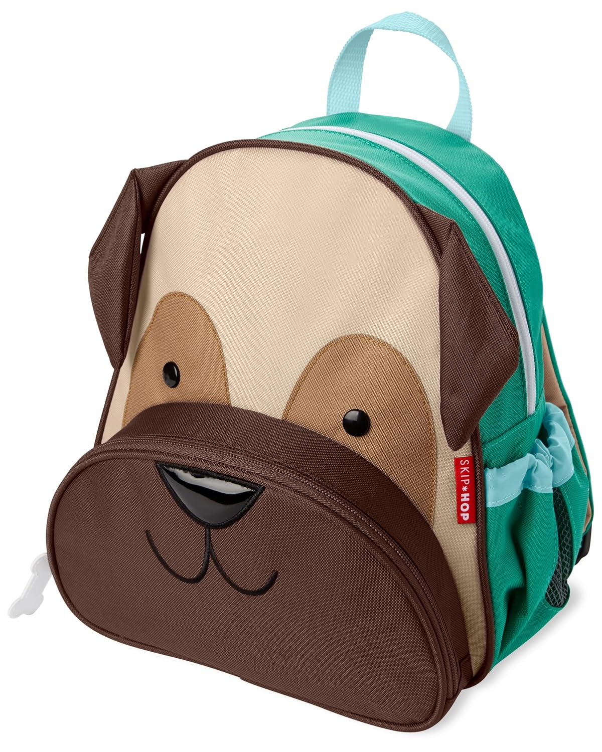 Mochila Infantil Zoo Skip Hop Cachorro Pug, marrom