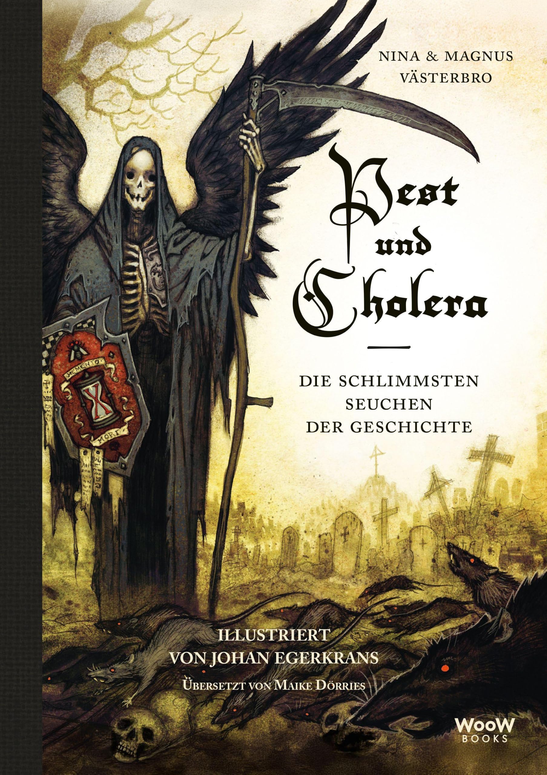 Pest und Cholera: Die schlimmsten Seuchen der Geschichte | Illustriert von Johan Egerkrans
