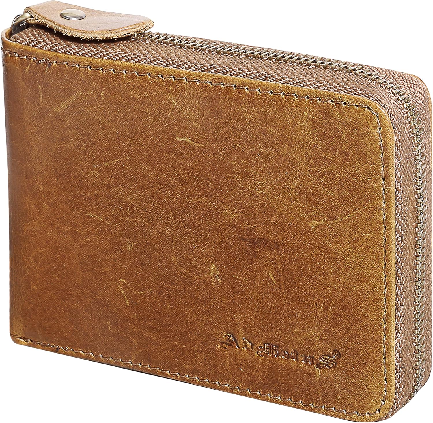 Admetus Men’s Zipper Wallet Leather Bifold Wallets Slim RFID Blocking Zip Around Credit Card Holder Compact Small Wallet Admetus Men’s Zipper Wallet Leather Bifold Wallets Slim RFID Blocking Zip Around Credit Card Holder Compact Small Wallet