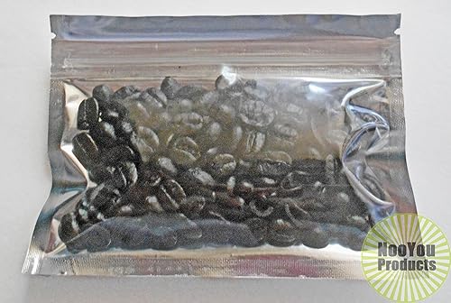 Bolsas de aluminio  aluminio (Plateado  Claro) - Mylar Ziplock Bolsas de sellado térmico - Almacenamiento de alimentos - Empaquetado a prueba de