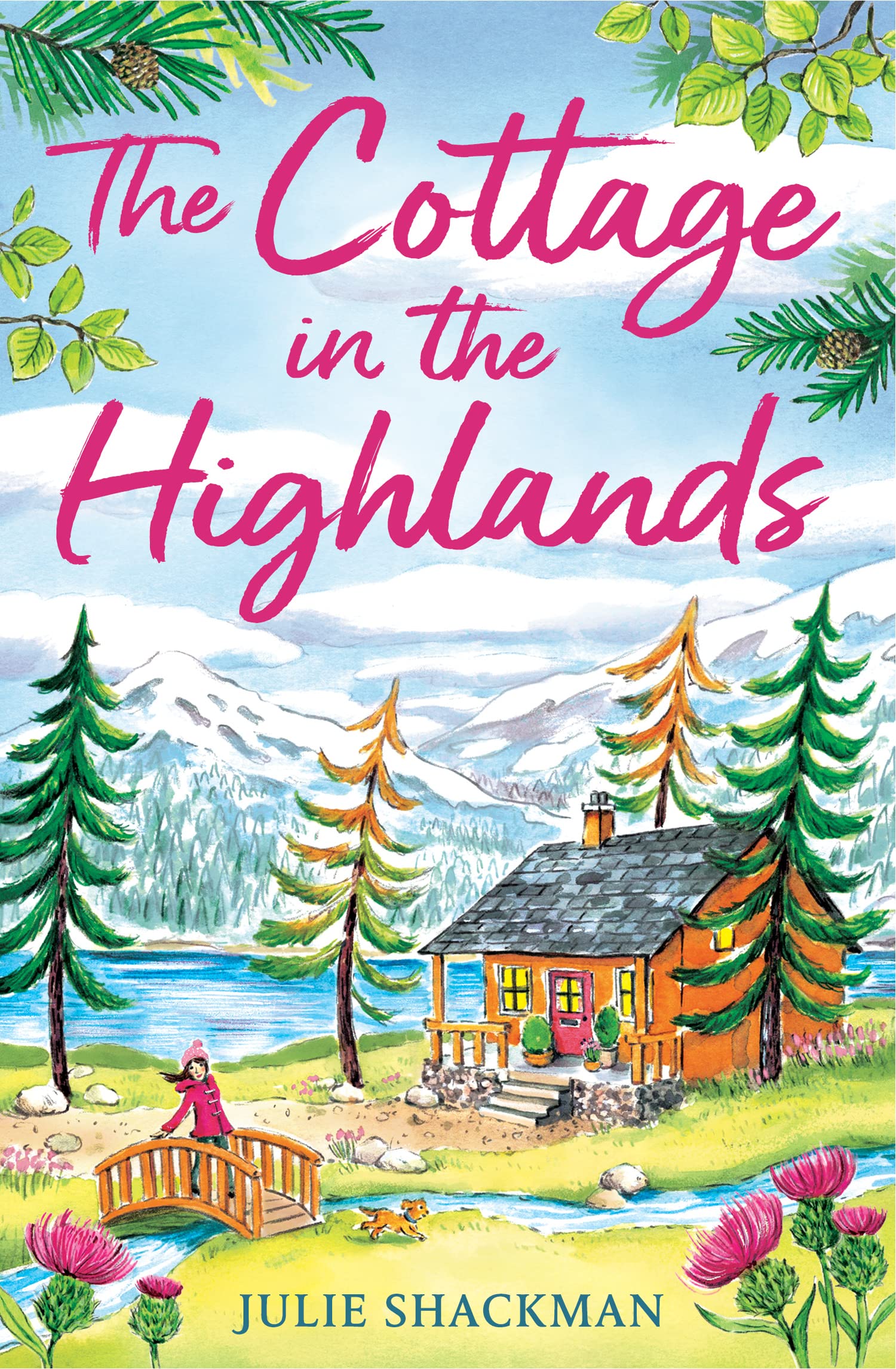 Julie Shackman The Cottage in the Highlands Paperback Book