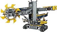 Vista 9 de LEGO Technic Excavadora con Rueda de Cubo 42055 Juguetes para Construir