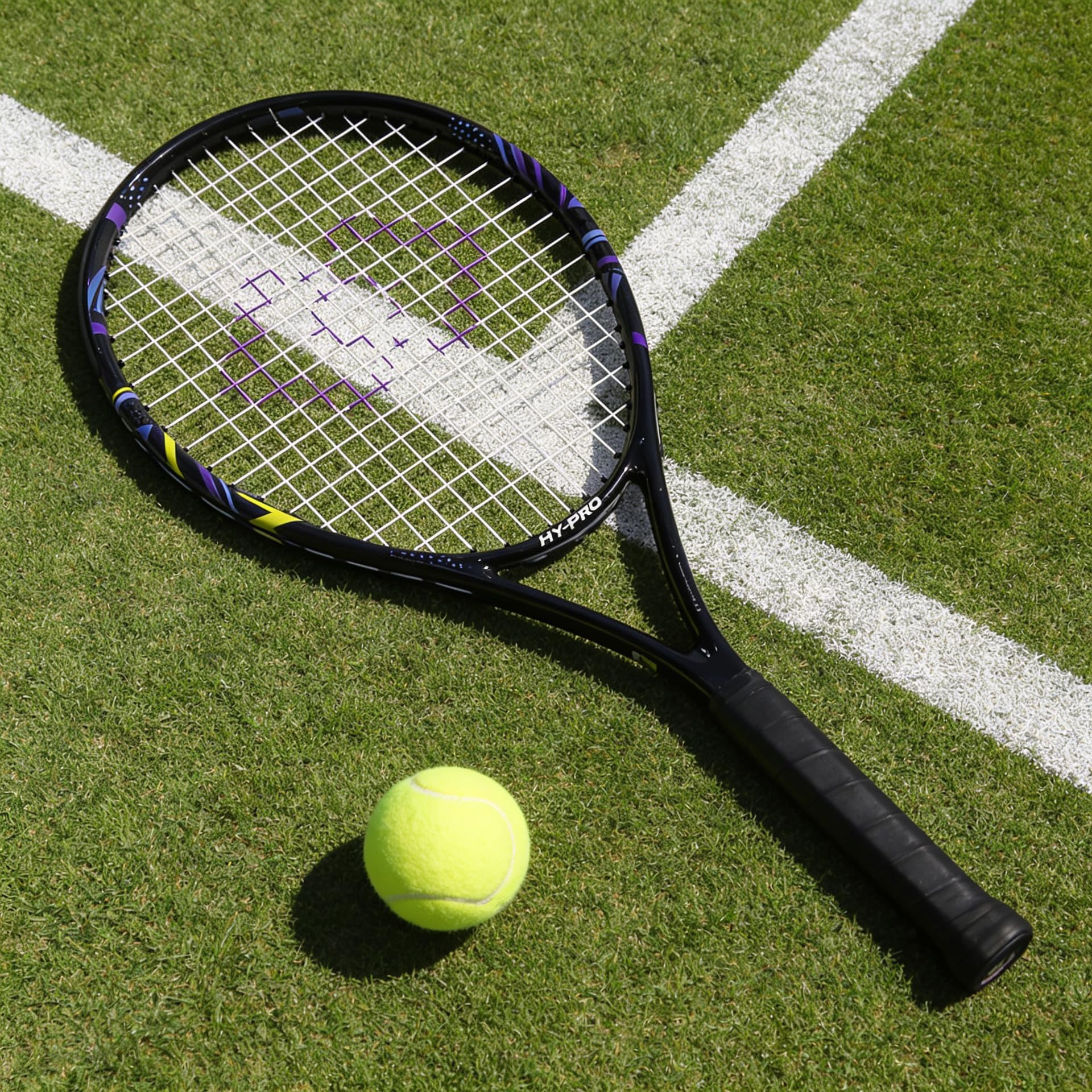 Hy-Pro Racchetta da tennis in carbonio composito, 68,6 cm