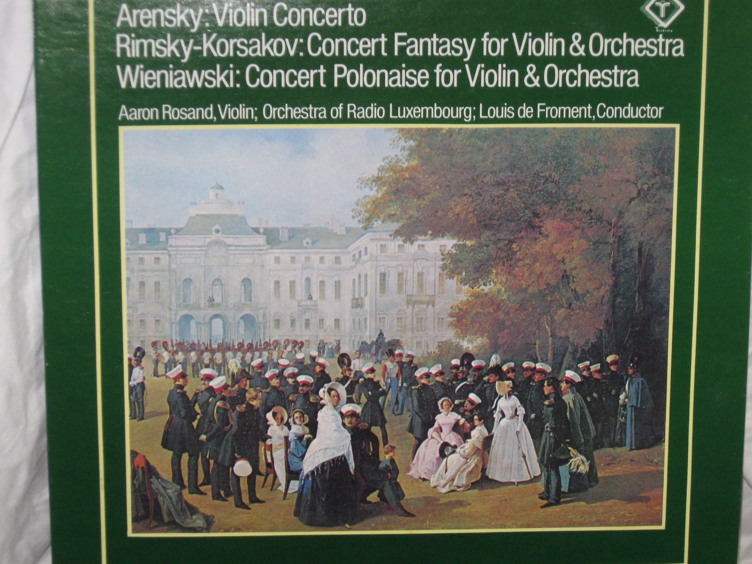 Arensky: Violin Concerto, Rimsky-korsakov: Concert Fantasy for Violin & Orchestra, Wieniawski: Concert Polonaise for Violin & Orchestra [Vinyl]