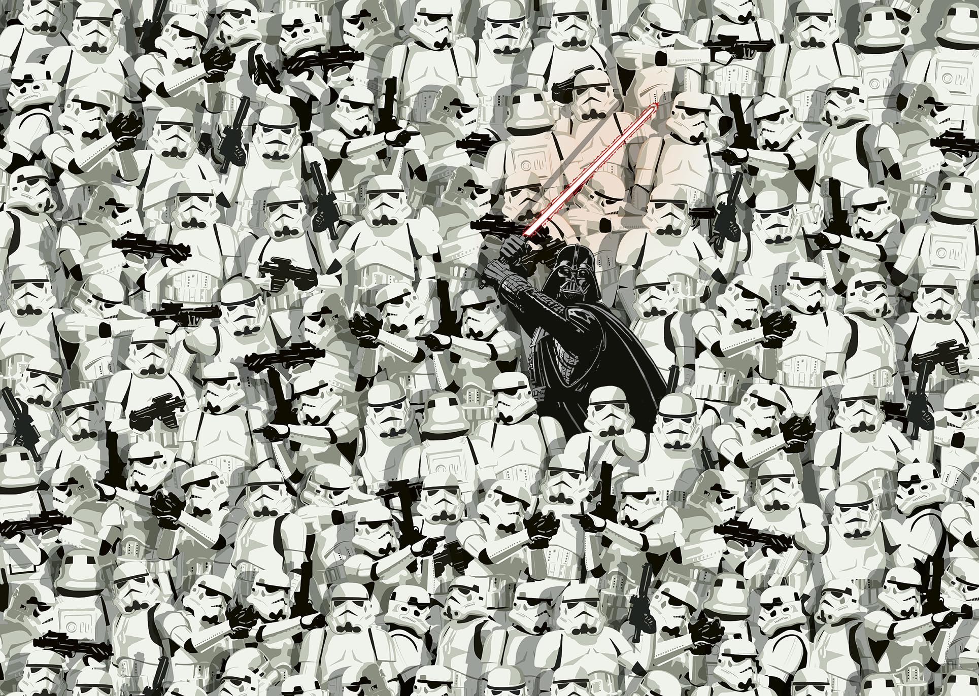 Ravensburger - Puzzle 1000 Pezzi Star Wars Challenge | Puzzle Star Wars Adulti E Bambini Con Una Misura Di 70x50 Cm | Regalo Per Adulti E Bambini Da 14 Anni E Più | Puzzles Ravensburger