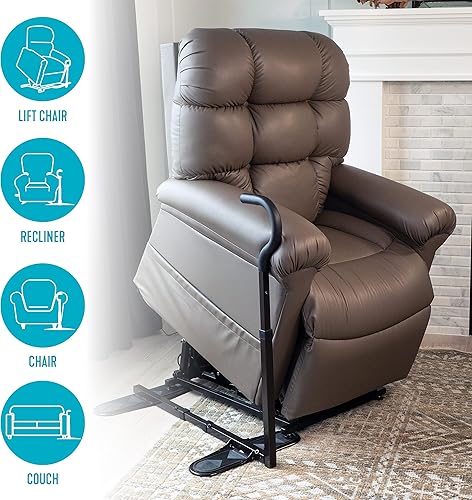 Miniatura 4 de Able Life - Bastón universal para silla, ayuda de soporte para ancianos, dispositivo de asistencia de elevación de silla para personas mayores,