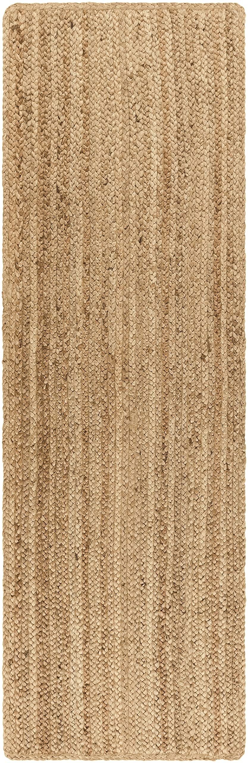 Mark&Day Area Rugs, 2x8 Big Rock Cottage Tan Runner Area Rug, Orange Carpet for Hallway, Kitchen, Bedroom or Living Room (2'6