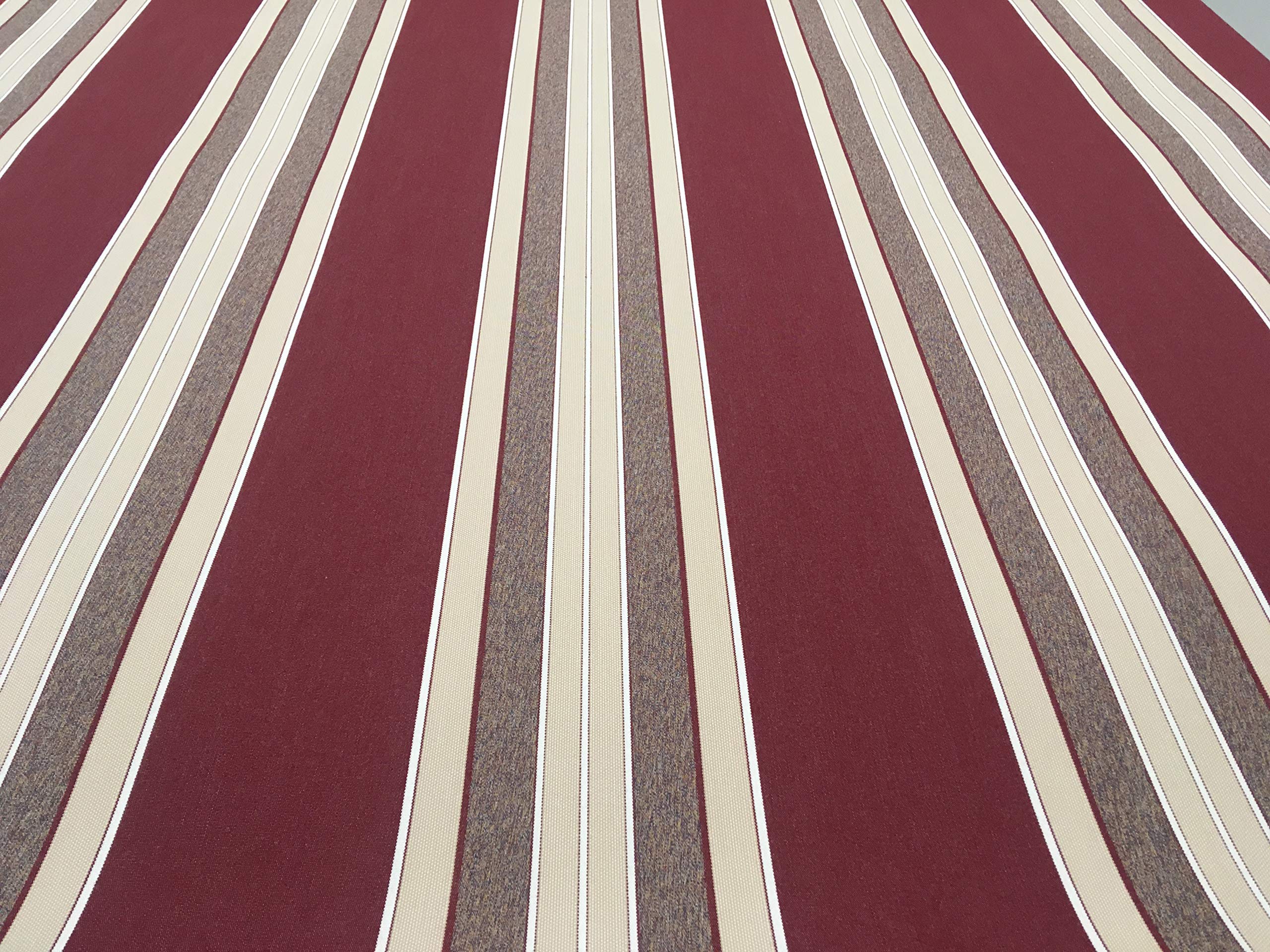 Lona para Toldo Profesional 2121 Marte | Acrílica Masacril 300 g/m² | Ancho 1,20 m | Lona sin Dobladillos | Alta Protección Solar UV | Sauleda (Lona de 2,00 x 1,20)